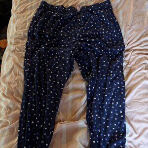 Nautica Blue Polka Dotted Pajama Bottoms